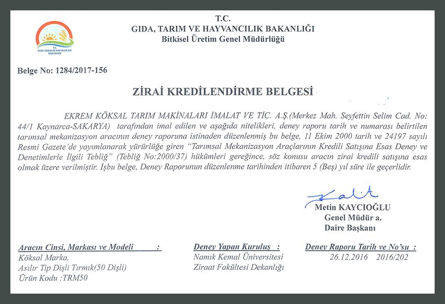 50 Diş Tırmık